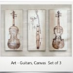 Art - Violins, Set of 3