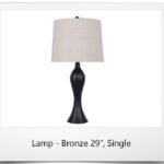 Lamps - Bronze 29", Single