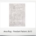 Area Rug - Pendant Pattern 8x10