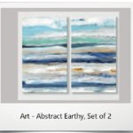 Art - Abstract Earthy, Set of 2