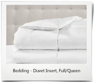 Bedding - Blue & White Stripes, Full/Queen - Image 2