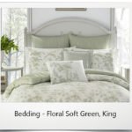 Bedding - Soft Green, King