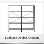 Bookcase Double - Greyson