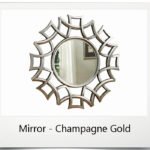 Mirror - Intertwined, Champagne Gold