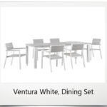 Ventura White - Dining Table Set