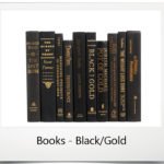 Books, Black/Gold