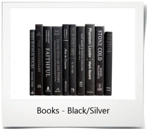 Books, Black/Silver