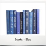 Books, Blue Assorted