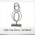 Table Top Decor, Tall Metal