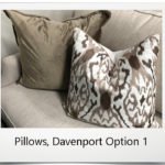 Pillows, Davenport Option 1 - Set of 2