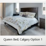 Queen Bed, Calgary Option 1