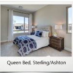 Queen Bed, Sterling/Ashton