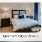 Queen Bed, Calgary Option 2