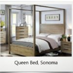 Queen Bed, Sonoma